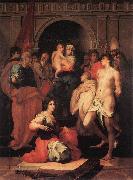 Rosso Fiorentino Madonna Enthroned and Ten Saints Germany oil painting artist